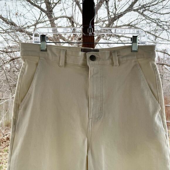 Everlane Women's The Straight Leg Crop Jeans White Size 16 Regular - Picture 6 of 11